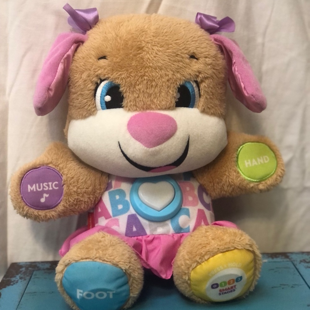 Fischer Price Laugh and Learn Smart Stages Sis Puppy Developmental Toy